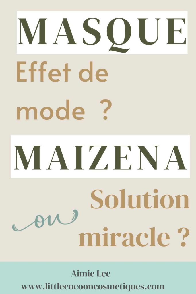 masque cheveux maizena maison 1